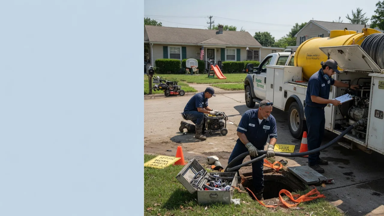 Septic Tank Pumping in Conway, MI near me